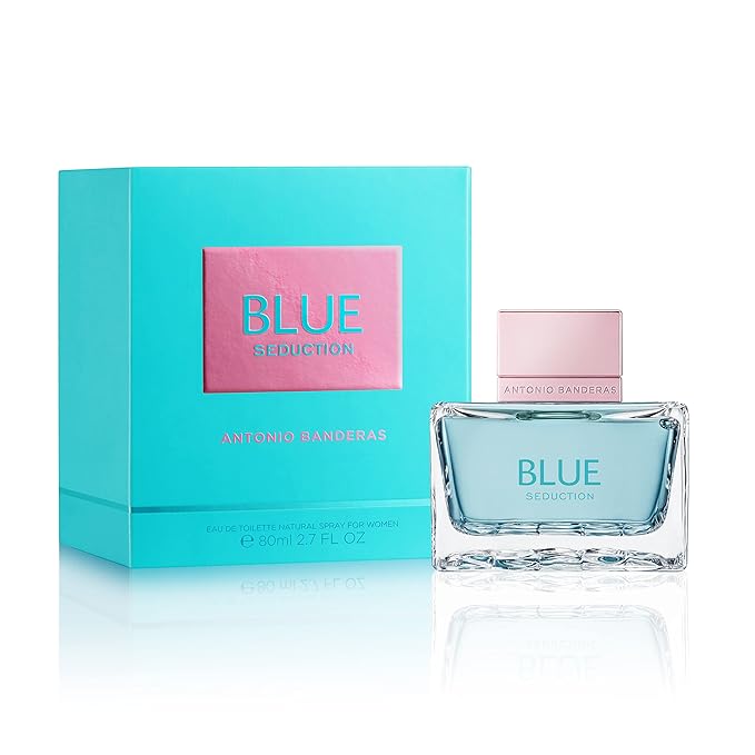 ANTONIO BANDERAS BLUE SEDUCTION WOMAN EDT 2.7 OZ ilarret perfumes