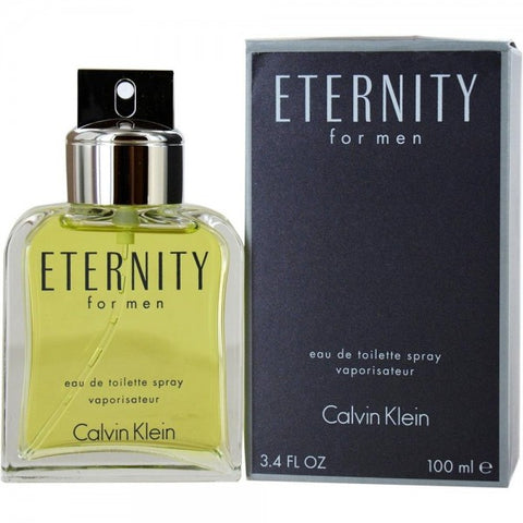 Calvin Klein Eternity 3.4 oz Edt Men