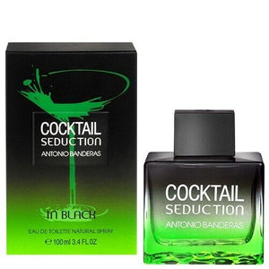 ANTONIO BANDERAS COCKTAIL SEDUCTION IN BLACK MEN EDT 3.4 OZ