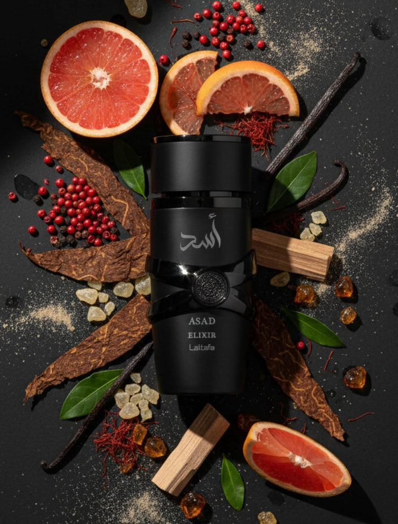 LATTAFA ASAD ELIXIR 3.4 EDP MEN – ilarret perfumes