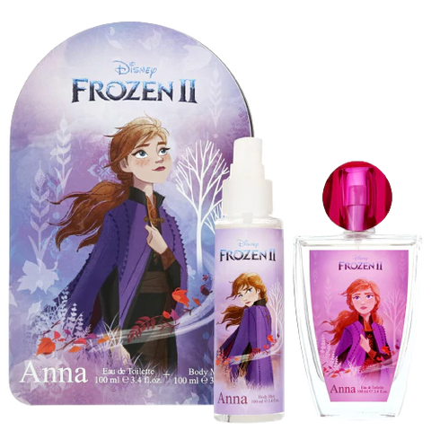 DISNEY FROZEN 2 ANNA 3.4 EDT METAL SET