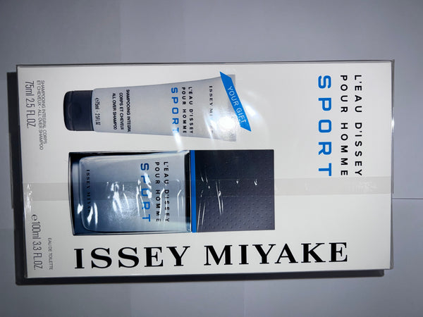 ISSEY MIYAKE SPORT 3.4 EDT + 2.5 SHAMPOO TRAVEL