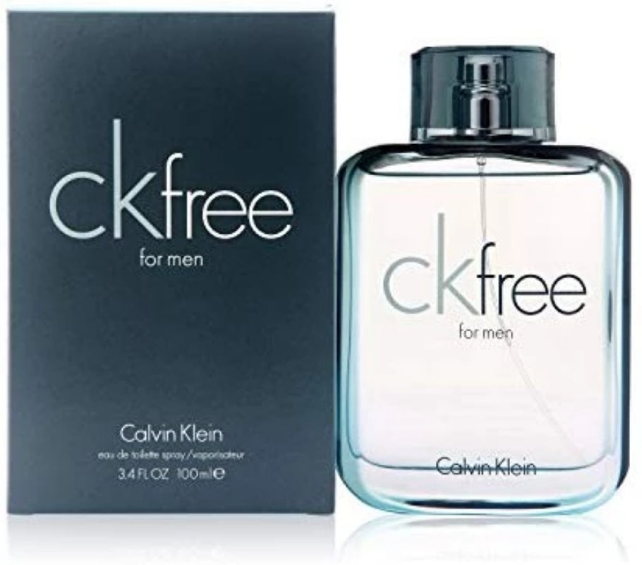 CALVIN KLEIN FREE 3.4 OZ EDT MEN