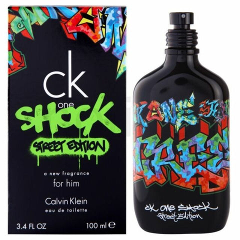 Calvin Klein One Shock Street Edition 3.4 oz Edt Men