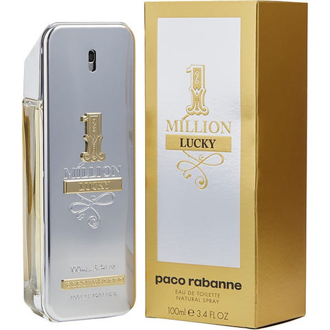 Paco Rabanne One Million Lucky 3.4 oz / 100mlEdt Men