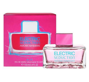 ANTONIO BANDERAS ELECTRIC SEDUCTION BLUE  WOMAN EDT 3.4 OZ