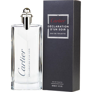 Cartier Declaration Soir 3.3oz / 100ml Edt Men