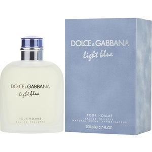 DOLCE & GABBANA LIGHT BLUE 6.7 OZ 200 ML MEN