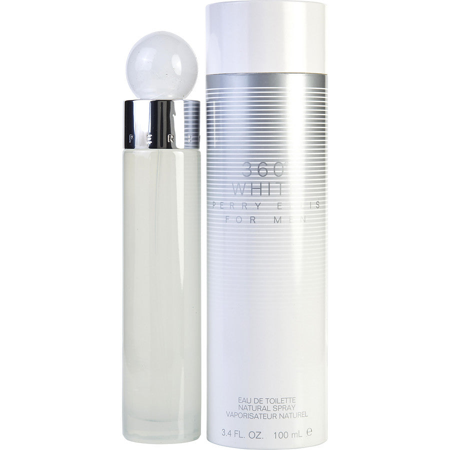 PERRY ELLIS 360 WHITE MEN EDT 3.4 OZ