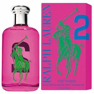 Ralph Lauren Polo Big Pony #2 Pink 3.4 oz Edt Lady